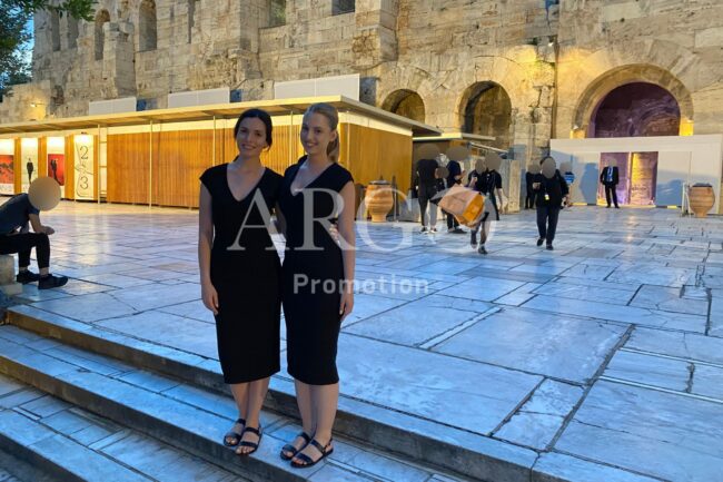Hostesses for Award Ceremony (Corporate Event in Athens Greece - ARGO Promotion)
