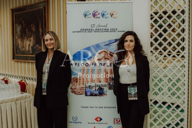 Hostesses Assisting With Bus Transfers (Event in Athens Greece - ARGO Promotion)