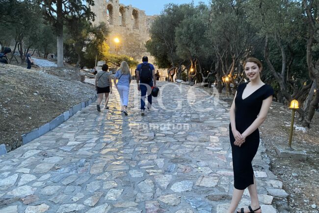 Hostess for Welcoming (Event in Athens Greece - ARGO Promotion)