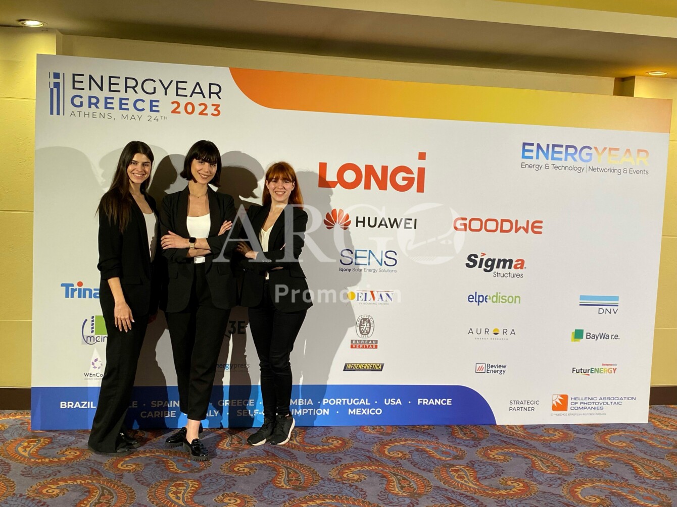 Hostesses Organizing and Setup (Conference in Athens Greece – ARGO Promotion)