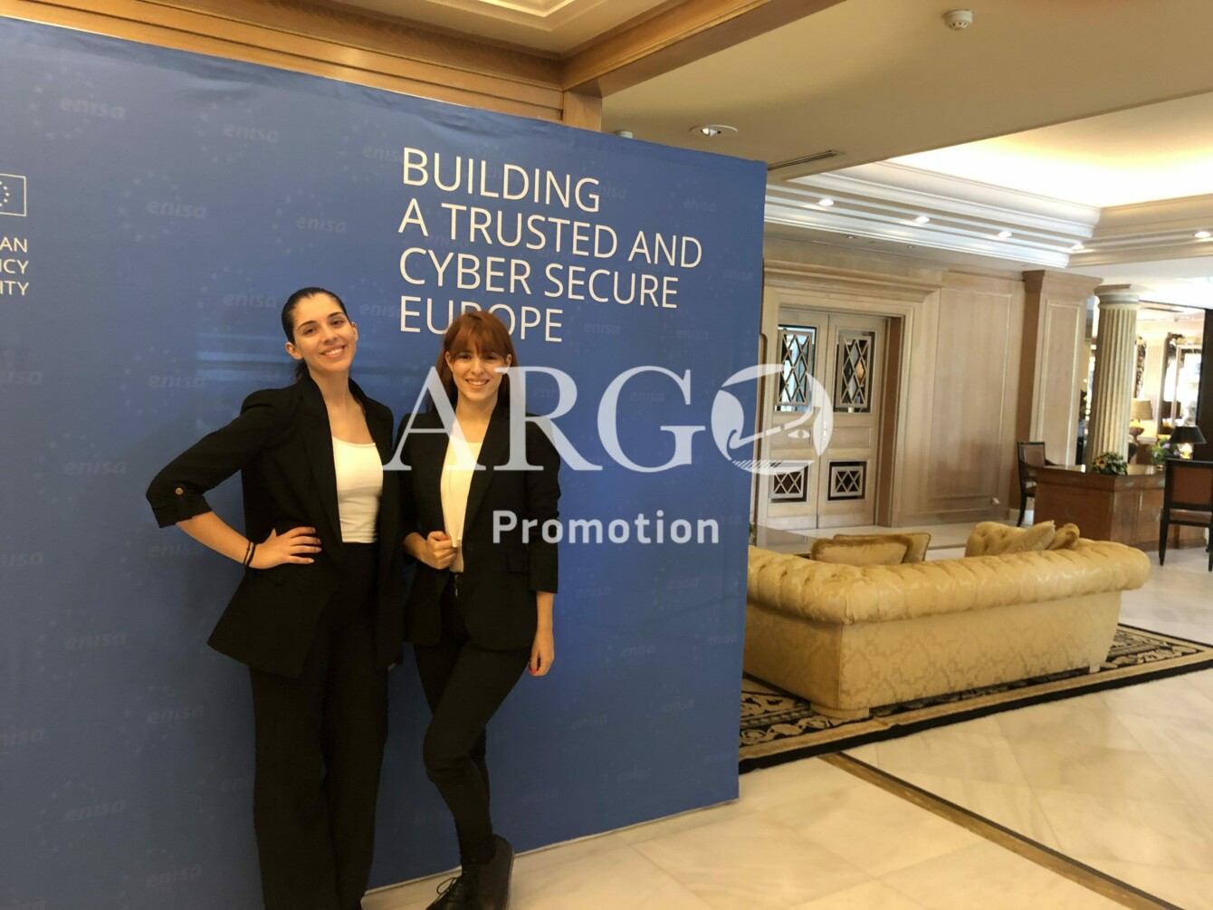 Hostesses Assisting (Conference in Athens Greece – ARGO Promotion)