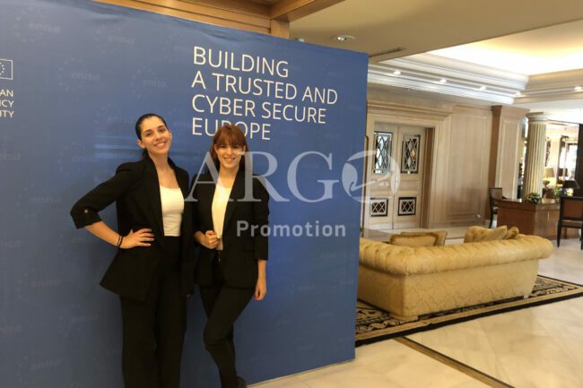 Hostesses for Welcoming Guests (MICE Event in Athens Greece - ARGO Promotion)
