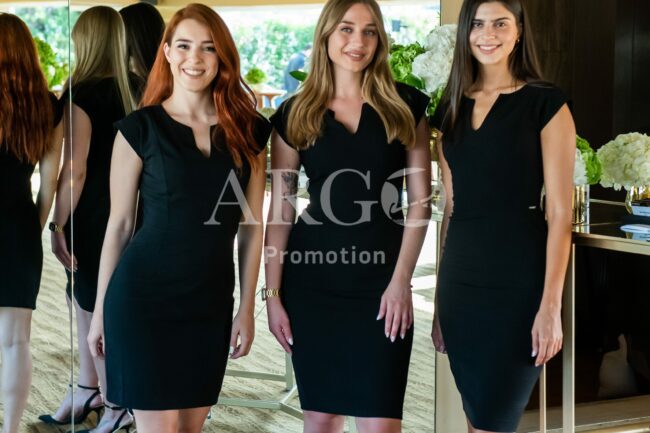 Promoters Welcoming Guests (MICE In Athens Greece- ARGO Promotion)