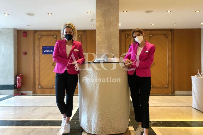 Hostesses For Registration Tasks (Seminar in Athens Greece - ARGO Promotion)