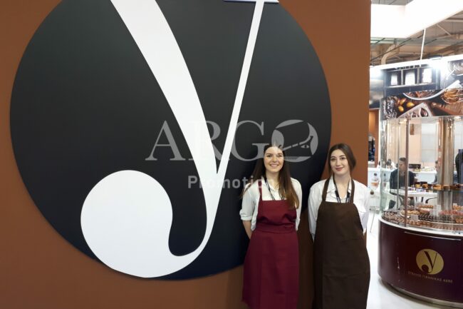 Promoters for Serving Food and Drinks (Exhibition in Athens Greece - ARGO Promotion)