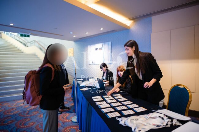 Staff for Registration and Badges (Confrence in Athens Greece - ARGO Promotion)