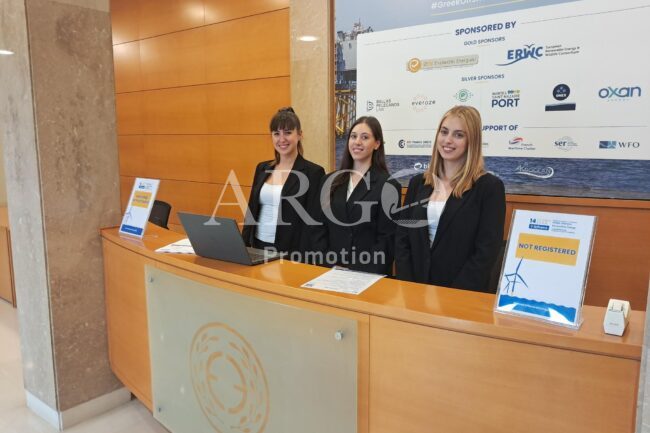 Promoters at nave conference (Promotional Staff - ARGO Promotion)